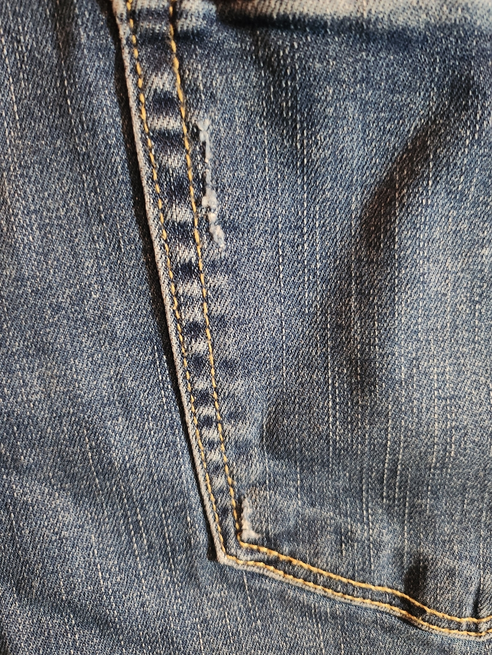 a.n.a Dark Blue High-Rise Button-Front Denim Shorts - Picture 8 of 10